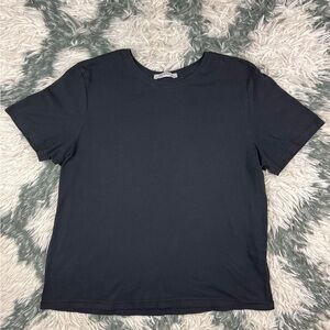Zara Trafaluc Women's Black T-Shirt Size Medium